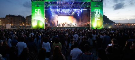 Jazzaldia Festival in San Sebastian / Spanien